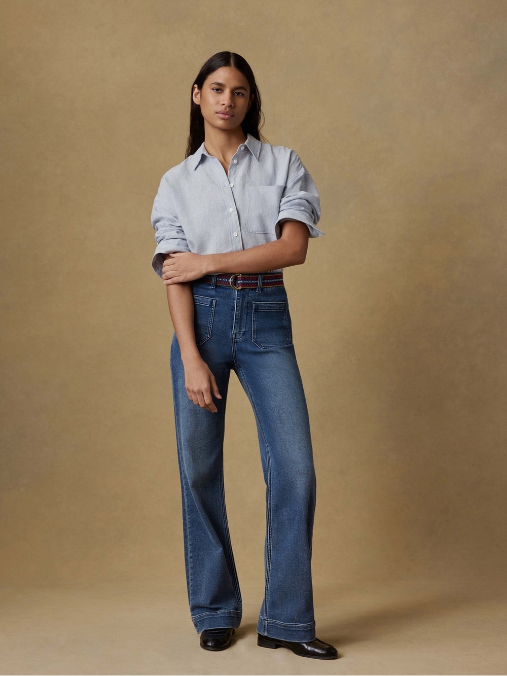 Faherty Stretch Terry Patch Pocket Pant